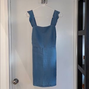Zara Blue Denim Dress